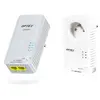 Optex Pack Prises CPL WIFI 600 MBPS - WEP WPA-PSK WPA2-PSK WPA-PSK/ WPA2-PSK Point d’Accès Wi-Fi