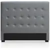 Tête de lit - MENZZO - Luxor - Contemporain - Design - Gris