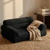 Canapé Pour Chien Et Chat Titou 50x80 Tissu Bouclette Noir