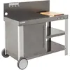 Desserte Nova XL - COOK'IN GARDEN - Gris - Grande surface de travail - Roues