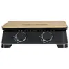 Plancha gaz 4000w plaque fonte émaillé 58.2x47x20cm Cook'in Garden PG092