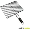 COOK'IN GARDEN COOK Grille double rectangulaire - 40 x 30 cm