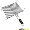 Sylvania COOK IN GARDEN Grille à pieds double 40x30cm 1 poignée soft touch
