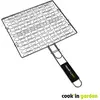 COOK'IN GARDEN COOK Grille enveloppante - Manche soft touch - 34 x 28 cm