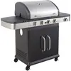 Cook'in garden - barbecue à gaz sur pieds 4 feux 14.5kw - am064sbi TU