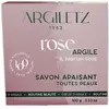 Argiletz Savon Naturel Apaisant Argile Rose Parfum Rose 100g