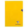 Clairefontaine Cahier MIMESYS Piqué Polypro 21 x 29,7 cm 96 pages 90g Séyès Jaune