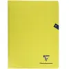 Cahier de 96 pages Seyès Clairefontaine Mimesys 24 x 32 cm Jaune