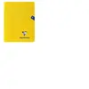 Clairefontaine Cahier MIMESYS Piqué Polypro 17 x 22 cm 96 pages 90g Séyès Jaune