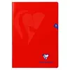 Cahier de 96 pages Seyès Clairefontaine Mimesys 21 x 29,7 cm Rouge
