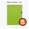 ClaireFontaine Cahier - 24x32(Cm) - Petits Carreaux - 96 Pages - Couve...