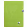 Cahier - CLAIREFONTAINE - MIMESYS - 24 x 32 cm - 96 pages - 90g Séyès - Vert