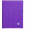 Cahier - CLAIREFONTAINE - MIMESYS - 24 x 32 cm - 96 pages - Seyès - Violet