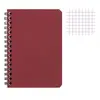 Clairefontaine AGE BAG CARNET RELIURE INTEGRALE 9,5X14CM 100P 5X5 ROUGE