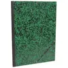 Clairefontaine Carton à dessin B4 Annonay vert élastique 28x38