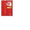 Clairefontaine Bloc encollé perf. grand côté 50 pages + 50 gratuites 21x29,7cm ligné