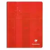 Cahier broché Clairefontaine A4+ 24 x 32 cm grands carreaux 192 pages