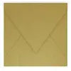 ClaireFontaine Clairefontaine Enveloppe 120g 165x165 Or Pqt 20