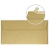 Enveloppe - CLAIREFONTAINE - Pollen - 120g - 110x220 mm - Or - Pqt 20