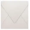Enveloppe - CLAIREFONTAINE - Pollen - 140x140 mm - Blanc irisé - 120g - paquet de 20