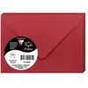 Enveloppe Pollen Clairefontaine groseille 165 x 165 mm - Paquet de 20