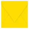 Clairefontaine - Enveloppe Pollen 16x16 120g Jaune Soleil - Paquet De 20
