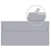 Pollen - 20 enveloppes rectangulaires 9 x 14 cm - Gris koala