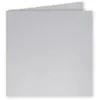 Pollen by Clairefontaine Carte Double 13.5 X 13.5 Cm ( Lot De 25 )-Argenté Le Geant De La Fete