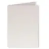 Pollen - 25 cartes doubles rectangulaires 11 x 15.5 cm - Blanc irisé