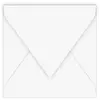 Clairefontaine Pollen - 20 enveloppes carrées 12 x 12 cm - Blanc