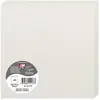 Paquet de 25 cartes pliées Pollen 160x160mm Gris Perle 210g