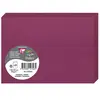 Pollen Carte 210g pliée 110x155 framboise 210g pqt 25