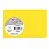 Clairefontaine Pollen - 25 cartes rectangulaires 8.2 x 12.8 cm - jaune soleil