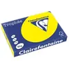 Trophee Ramette papier couleur Clairefontaine A3 80g - Jaune soleil