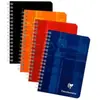 EXACOMPTA Clairefontaine 8502C Un Carnet à Spirale - 9x14 cm - 180 Pages Petits Carreaux - Papier Blanc 90 g - Couverture Carte Pelliculée Couleur Aléatoire