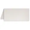 Pollen ClaireFontaine Clairefontaine Marque-place 85x80 blanc irisé pqt 25