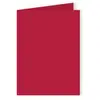 Pollen - 25 cartes doubles rectangulaires 11 x 15.5 cm - Rouge groseille