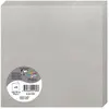 ClaireFontaine Clairefontaine Carte 210g Pliée 160x160 Argent Pqt 25