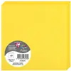 Pollen - 25 cartes doubles carrées 13.5 x 13.5 cm - Jaune soleil