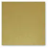 Exacompta Clairefontaine Pollen - 25 cartes carrées 16 x 16 cm - Or
