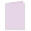 ClaireFontaine Clairefontaine Carte 210g Pliée 110x155 Lilas Pqt 25