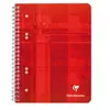 Clairefontaine Cahier reliure intégrale 16x21 160p ligné perfo. 6 trous