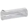 CLAIREFONTAINE Lot de 4 Trousses Plastique Ronde Diam 7 x 22 cm Transparente