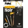 Clairefontaine Bloc Paint'On papier Noir 250 g/m² - A3 - 20 feuilles