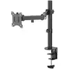 TNB ERGO LINE - Support écran simple ajustable en hauteur - noir