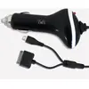 T'nB Chargeur allume-cigare + câble micro USB/Dock iPhone blister noir/blanc