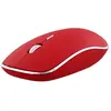 Souris T'nB MWRUBBY6 Ambidextre RF sans fil 1600 DPI Rouge Argent
