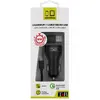Chargeur Allume Cigare Qc3.0 + Câble Micro Usb - Coloris Noir - T'nb
