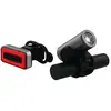 GENERIQUE Kit d'éclairage avant et arrière T’nB pour vélo rechargeable via USB Noir