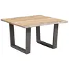 Table basse carrée bois Acacia Forest